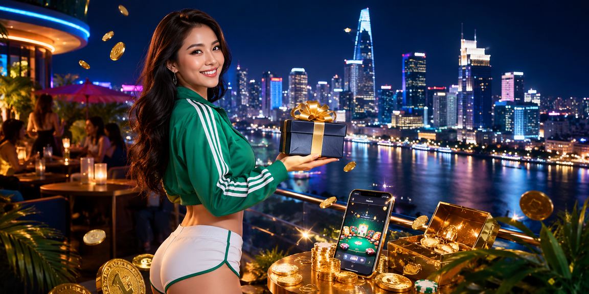 Bàn casino Việt Nam với cảnh quan sôi động và người tham gia